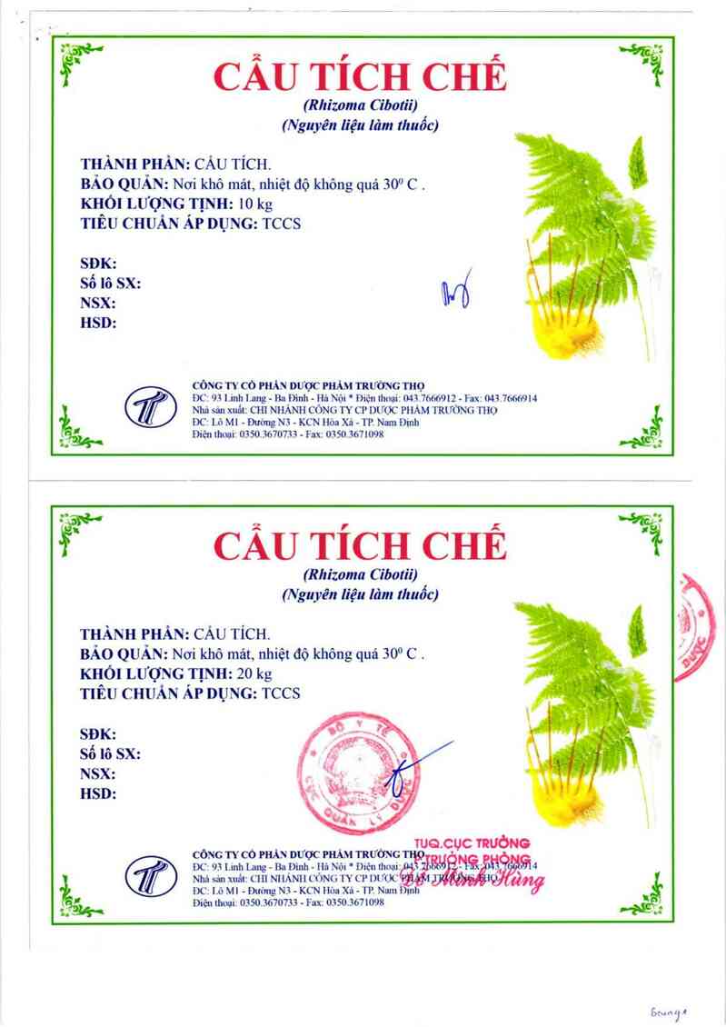 thông tin, cách dùng, giá thuốc Cẩu Tích chế - ảnh 2