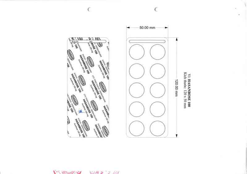 thông tin, cách dùng, giá thuốc Hasanbose 100 - ảnh 4