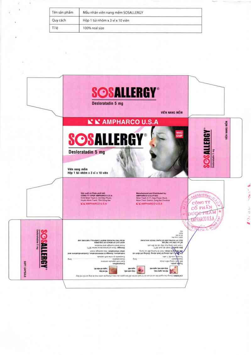 thông tin, cách dùng, giá thuốc Sosallergy - ảnh 2