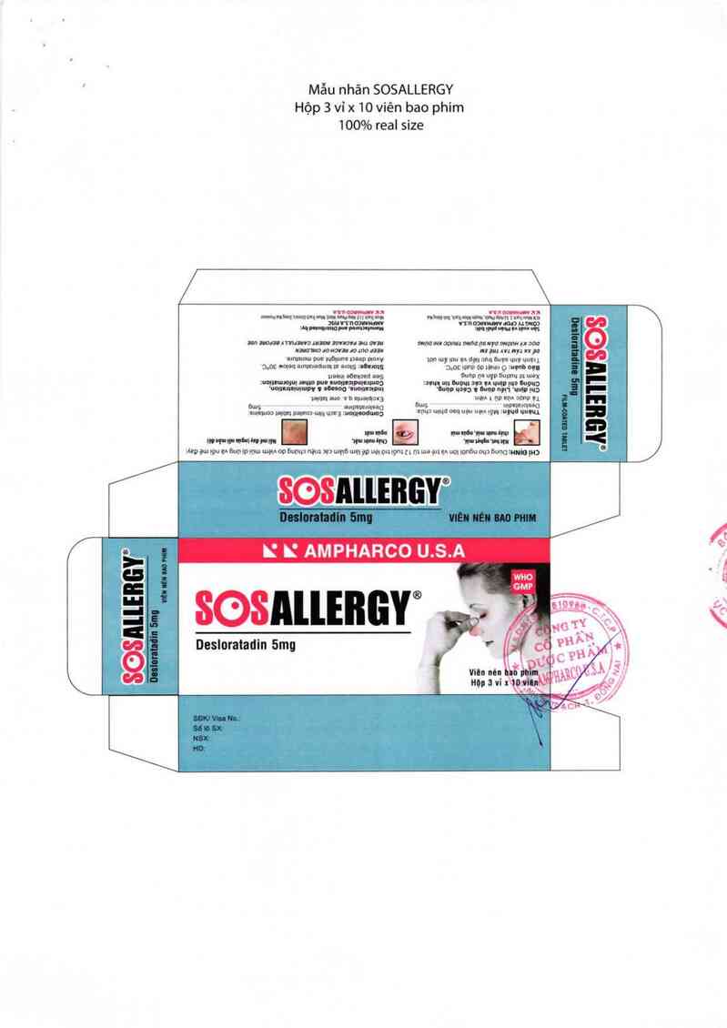 thông tin, cách dùng, giá thuốc Sosallergy - ảnh 1