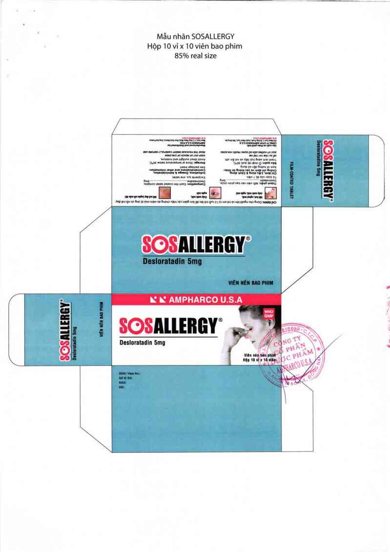 thông tin, cách dùng, giá thuốc Sosallergy - ảnh 2