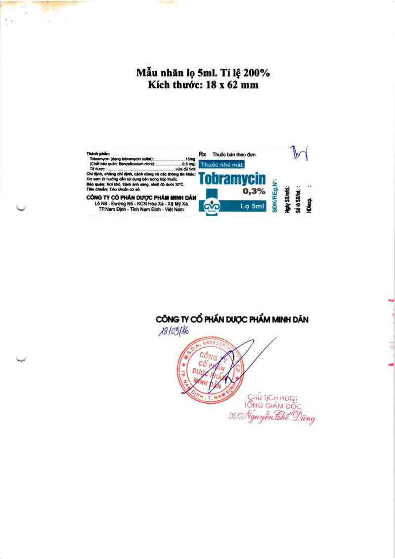 thông tin, cách dùng, giá thuốc Tobramycin 0,3% - ảnh 3