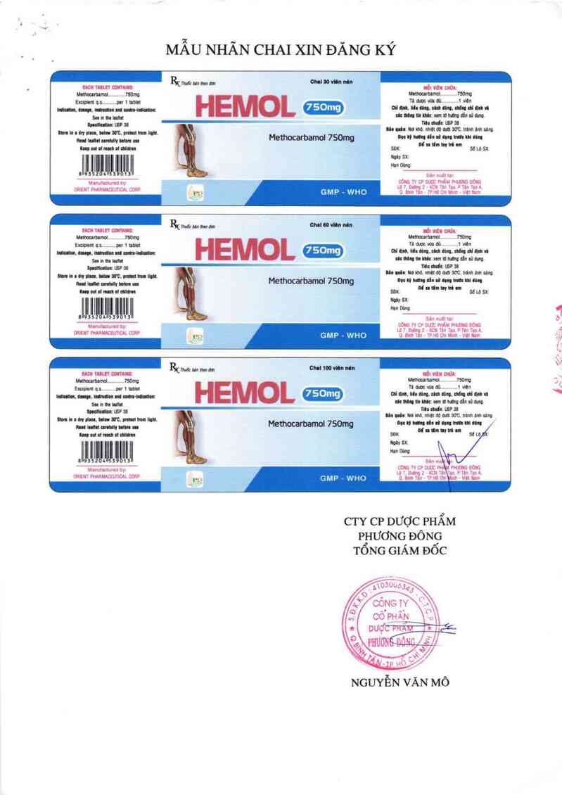 thông tin, cách dùng, giá thuốc Hemol 750mg - ảnh 1