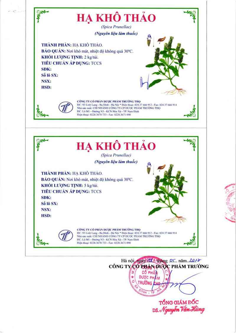 thông tin, cách dùng, giá thuốc Hạ khô thảo - ảnh 1