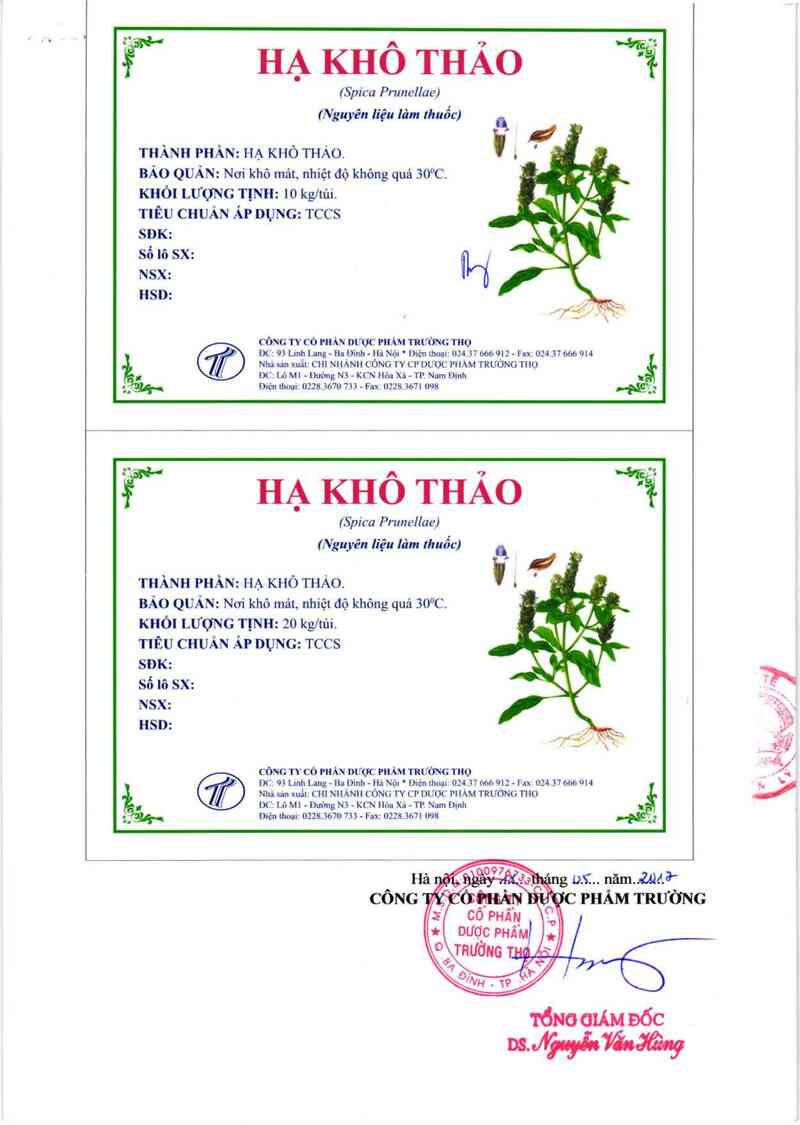 thông tin, cách dùng, giá thuốc Hạ khô thảo - ảnh 2