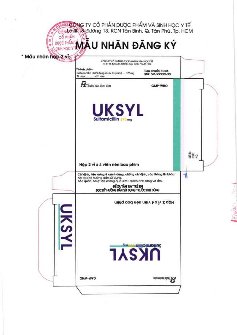 thông tin, cách dùng, giá thuốc Uksyl - ảnh 1