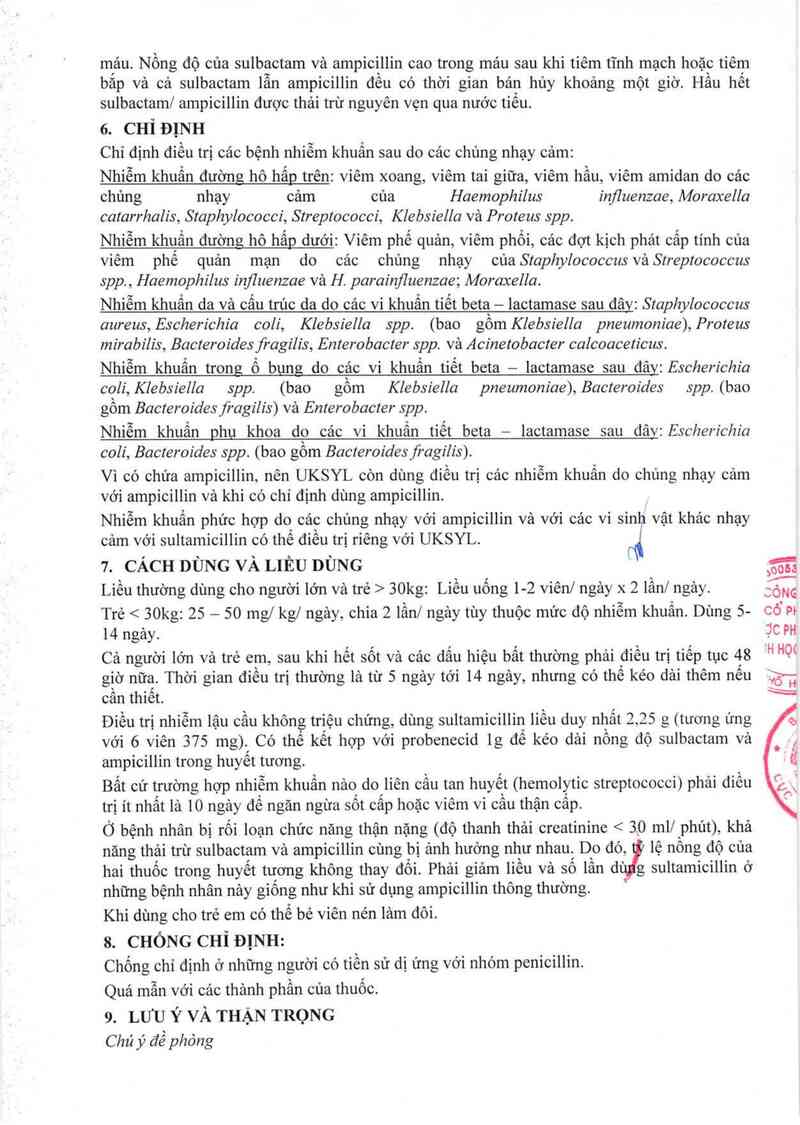 thông tin, cách dùng, giá thuốc Uksyl - ảnh 5