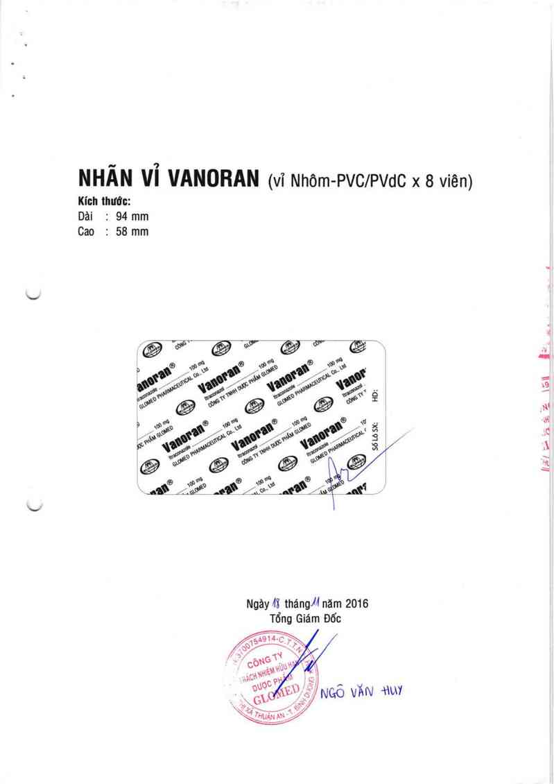 thông tin, cách dùng, giá thuốc Vanoran - ảnh 2