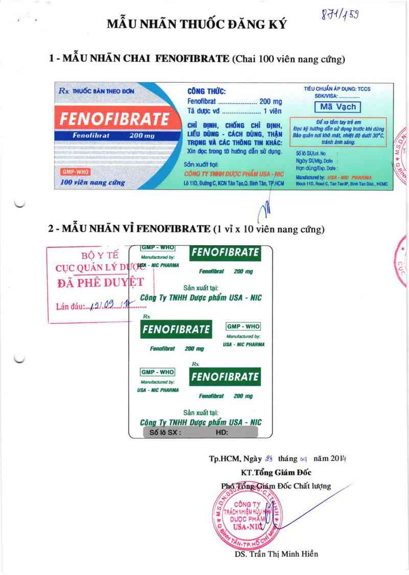 thông tin, cách dùng, giá thuốc Fenofibrate - ảnh 0