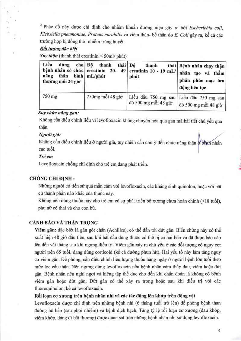 thông tin, cách dùng, giá thuốc Rvlevo 750 - ảnh 4