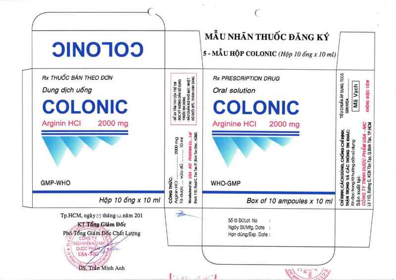 thông tin, cách dùng, giá thuốc Colonic - ảnh 3