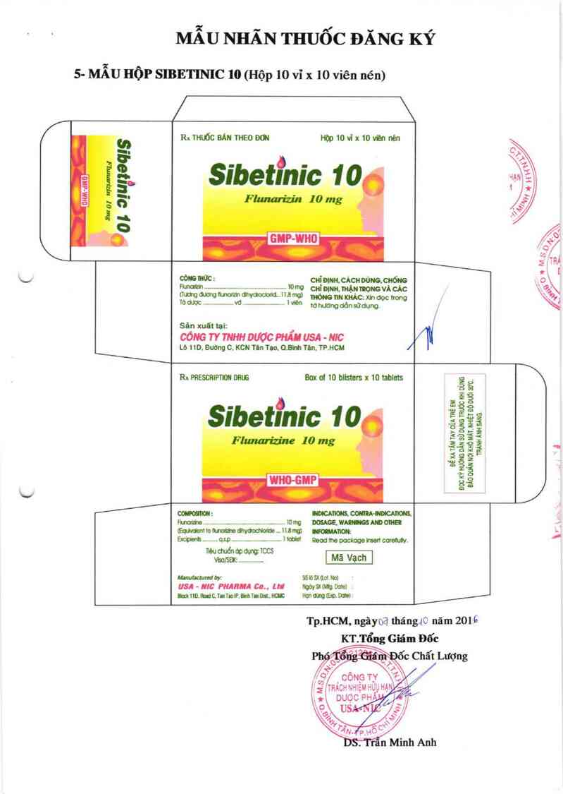 thông tin, cách dùng, giá thuốc Sibetinic 10 - ảnh 3