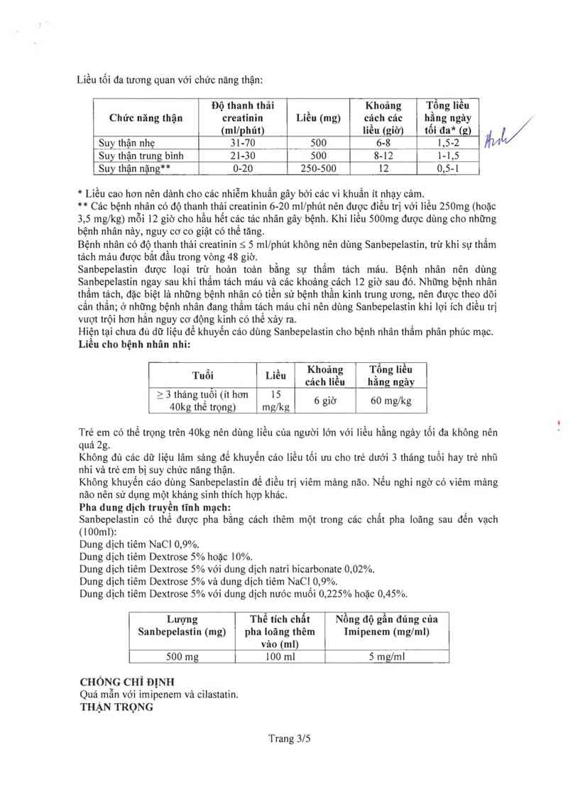 thông tin, cách dùng, giá thuốc Sanbepelastin - ảnh 3
