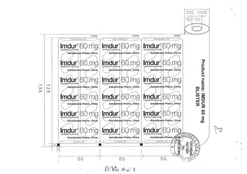 thông tin, cách dùng, giá thuốc Imdur - ảnh 1