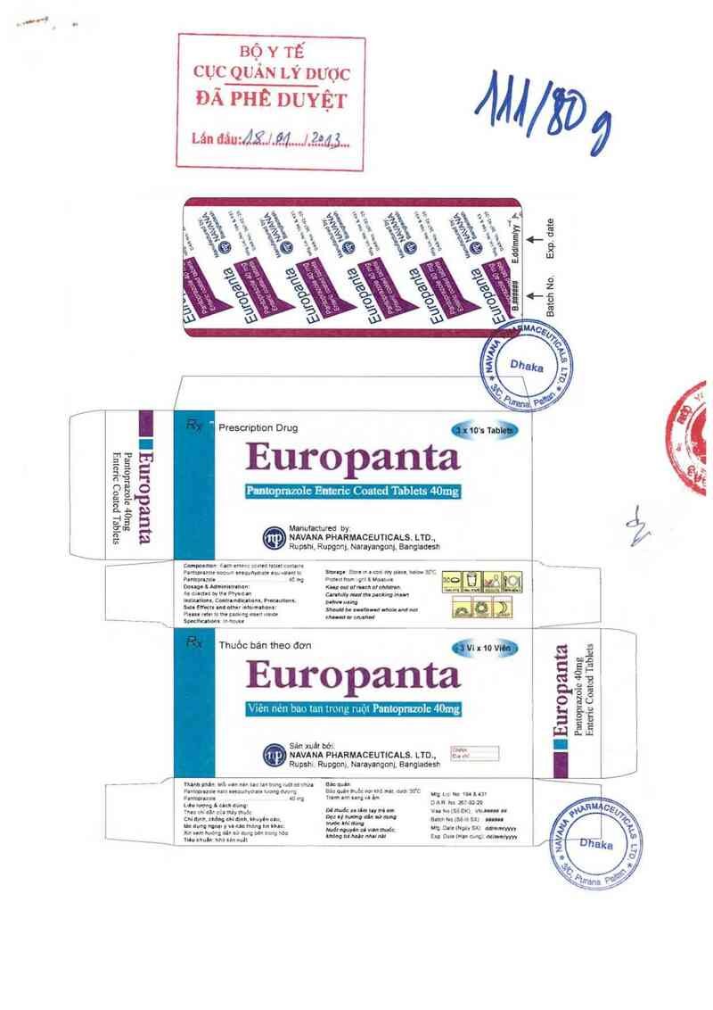 thông tin, cách dùng, giá thuốc Europanta - ảnh 0