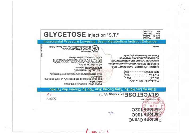 thông tin, cách dùng, giá thuốc Glycetose Injection ~S.T.~ - ảnh 1