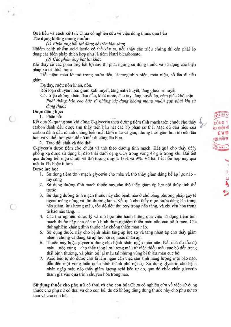 thông tin, cách dùng, giá thuốc Glycetose Injection ~S.T.~ - ảnh 3