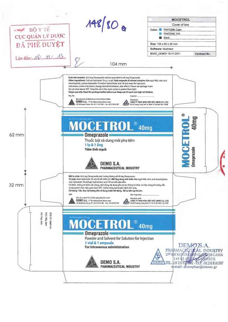 thông tin, cách dùng, giá thuốc Mocetrol - ảnh 0