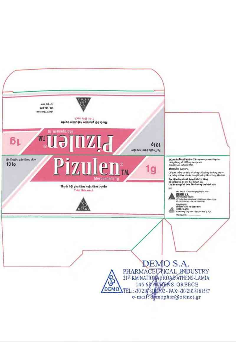 thông tin, cách dùng, giá thuốc Pizulen - ảnh 1