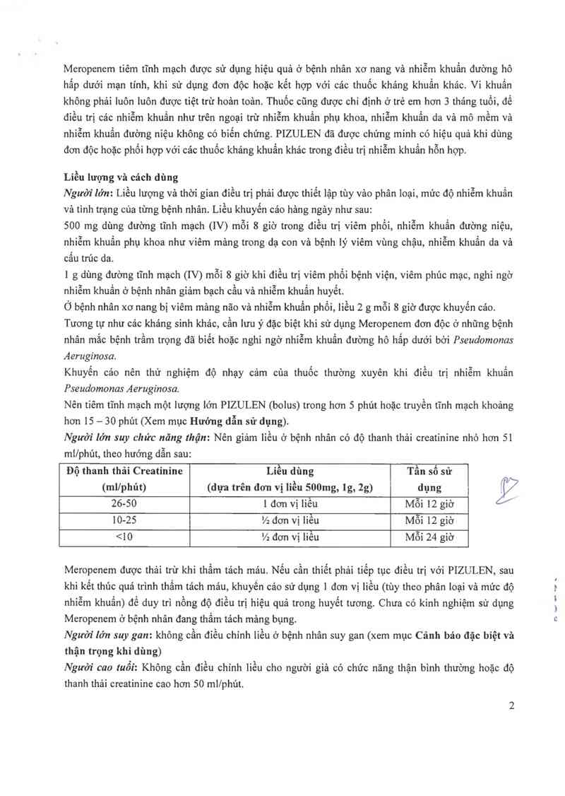 thông tin, cách dùng, giá thuốc Pizulen - ảnh 5