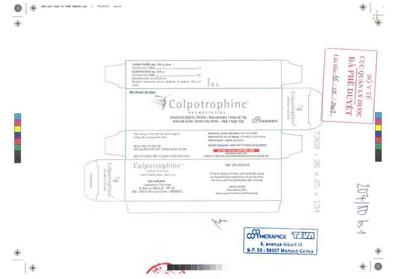 thông tin, cách dùng, giá thuốc Colpotrophine - ảnh 0