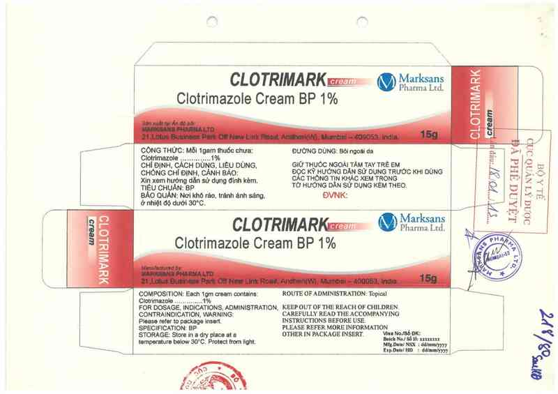 thông tin, cách dùng, giá thuốc Clotrimark cream - ảnh 0