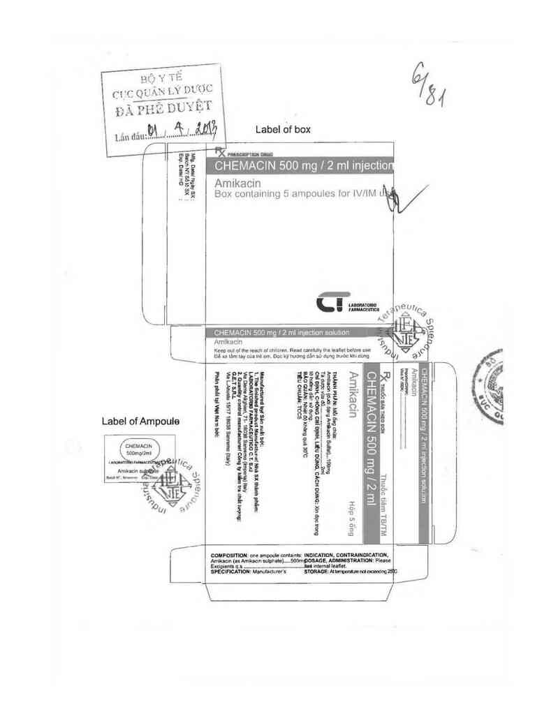thông tin, cách dùng, giá thuốc Chemacin - ảnh 0