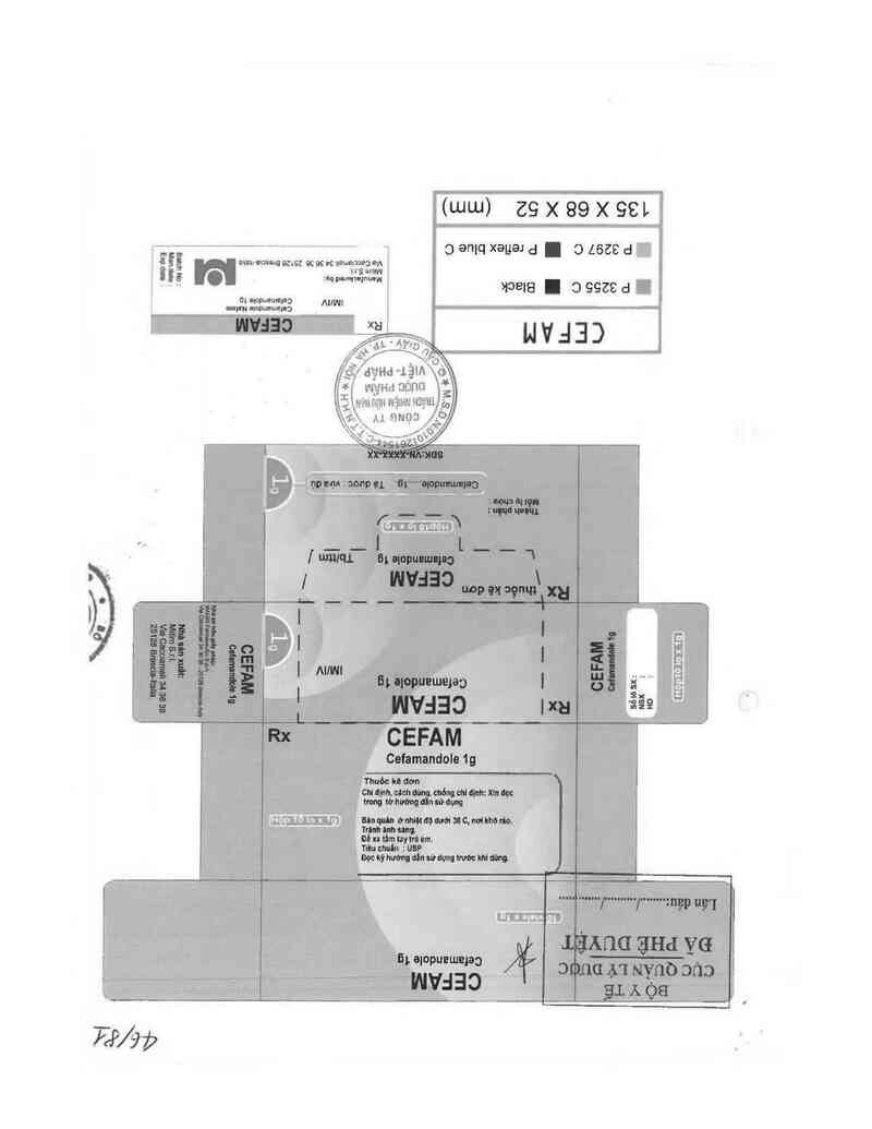 thông tin, cách dùng, giá thuốc Cefam - ảnh 0