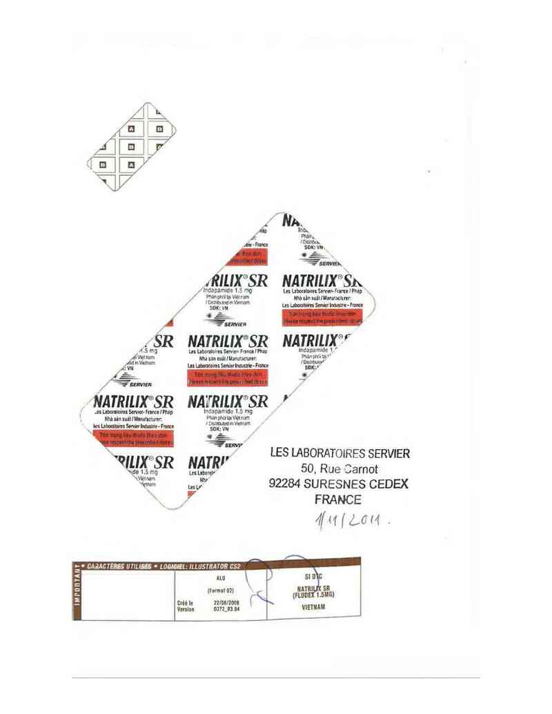 thông tin, cách dùng, giá thuốc Natrilix SR - ảnh 2