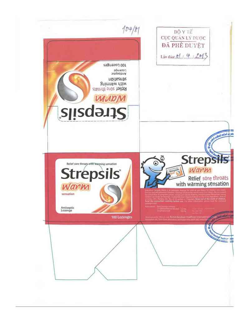 thông tin, cách dùng, giá thuốc Strepsils Warm - ảnh 0