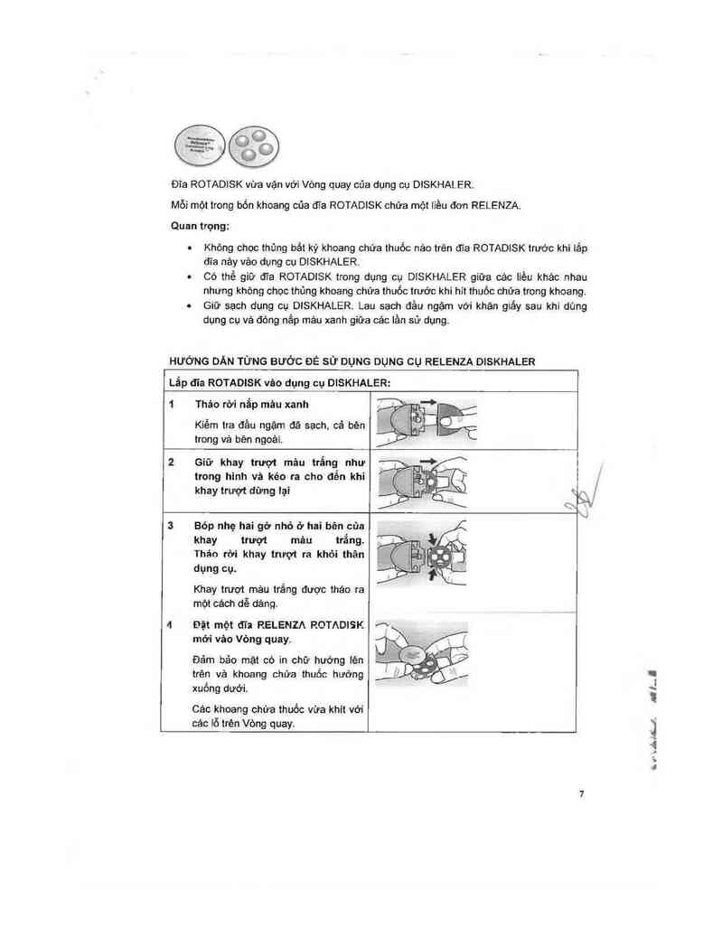 thông tin, cách dùng, giá thuốc Relenza - ảnh 14