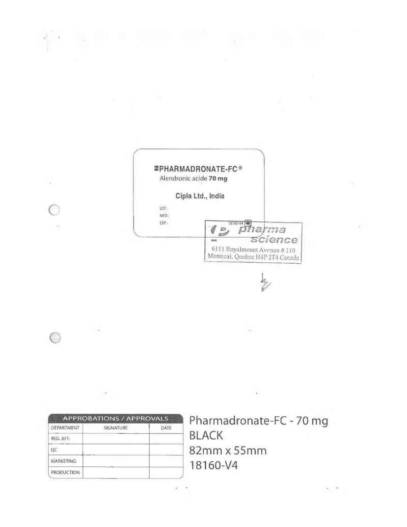 thông tin, cách dùng, giá thuốc Pharmadronate FC - ảnh 1