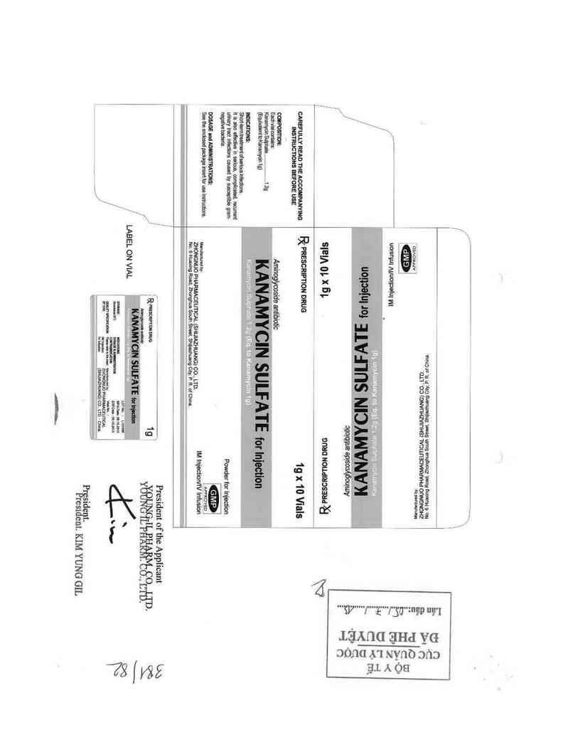 thông tin, cách dùng, giá thuốc Kanamycin Sulfate for injection - ảnh 0