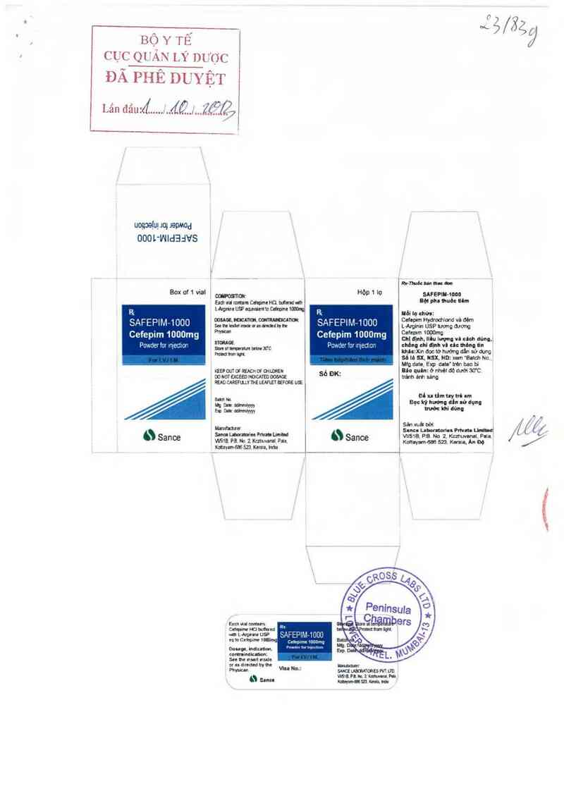 thông tin, cách dùng, giá thuốc Safepim-1000 - ảnh 0