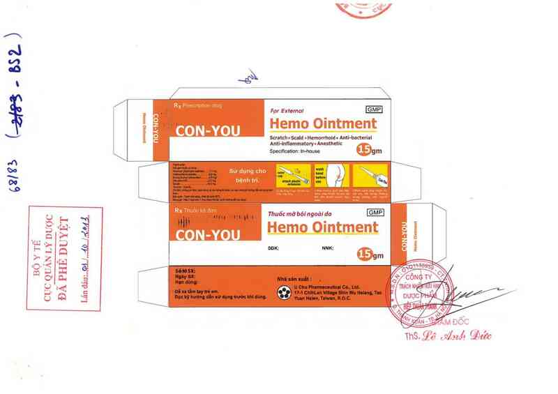 thông tin, cách dùng, giá thuốc Con-You Hemo Ointment - ảnh 0