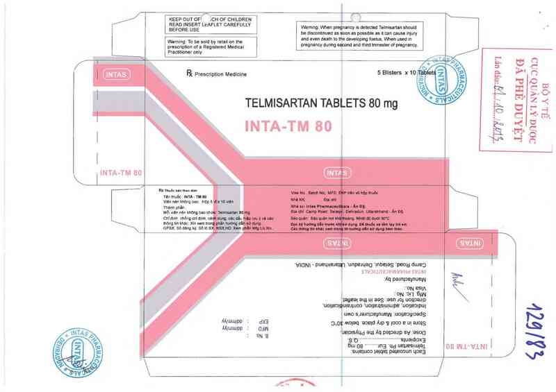 thông tin, cách dùng, giá thuốc Inta-TM 80 - ảnh 0