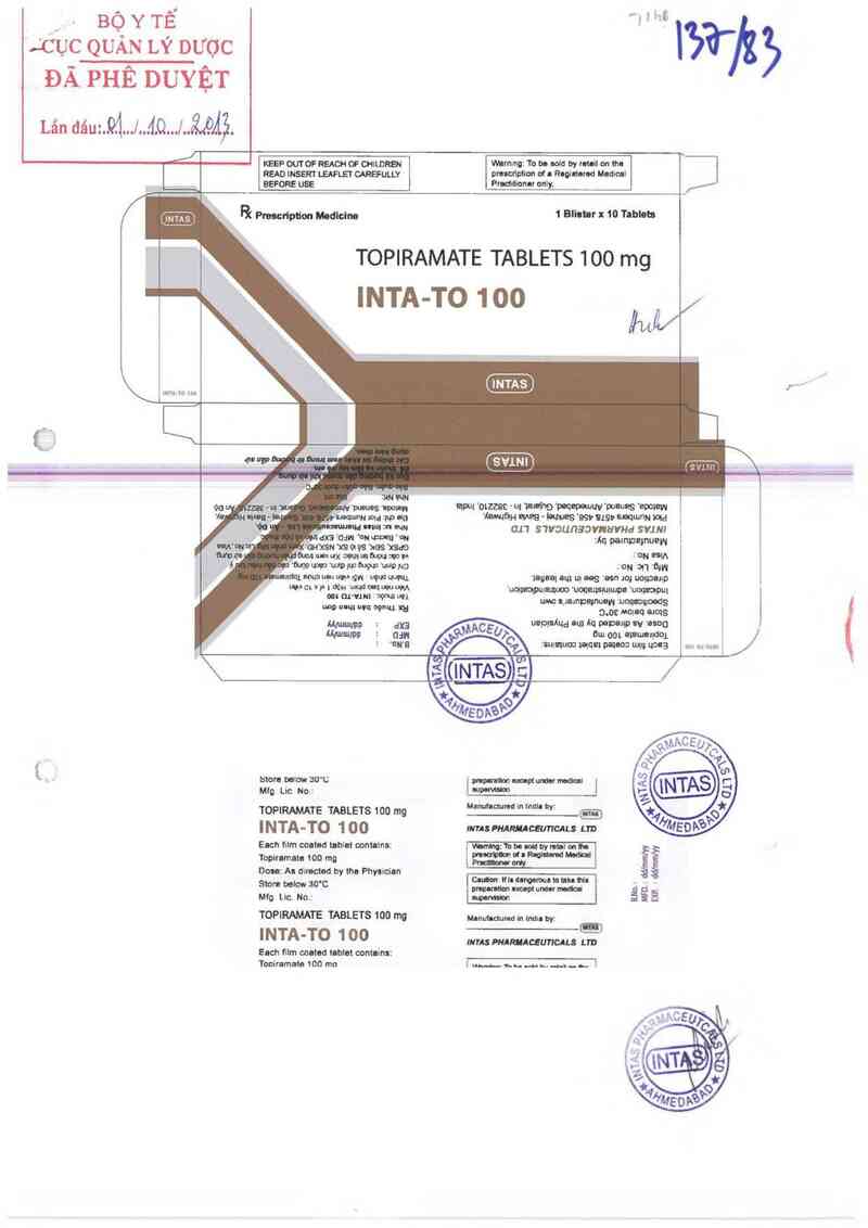 thông tin, cách dùng, giá thuốc Inta-TO 100 - ảnh 0