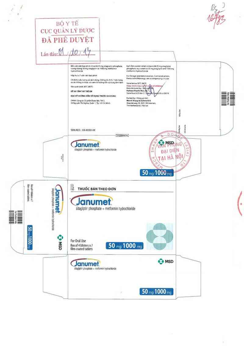 thông tin, cách dùng, giá thuốc Janumet 50mg/1000mg - ảnh 0