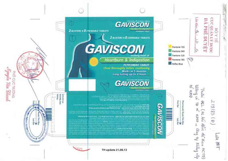 thông tin, cách dùng, giá thuốc Gaviscon - ảnh 0