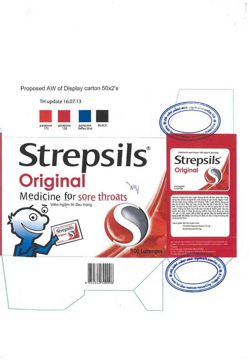 thông tin, cách dùng, giá thuốc Strepsils Original - ảnh 3