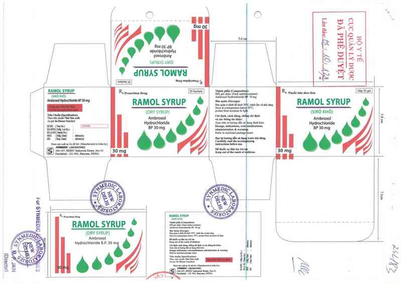 thông tin, cách dùng, giá thuốc Ramol syrup - ảnh 0