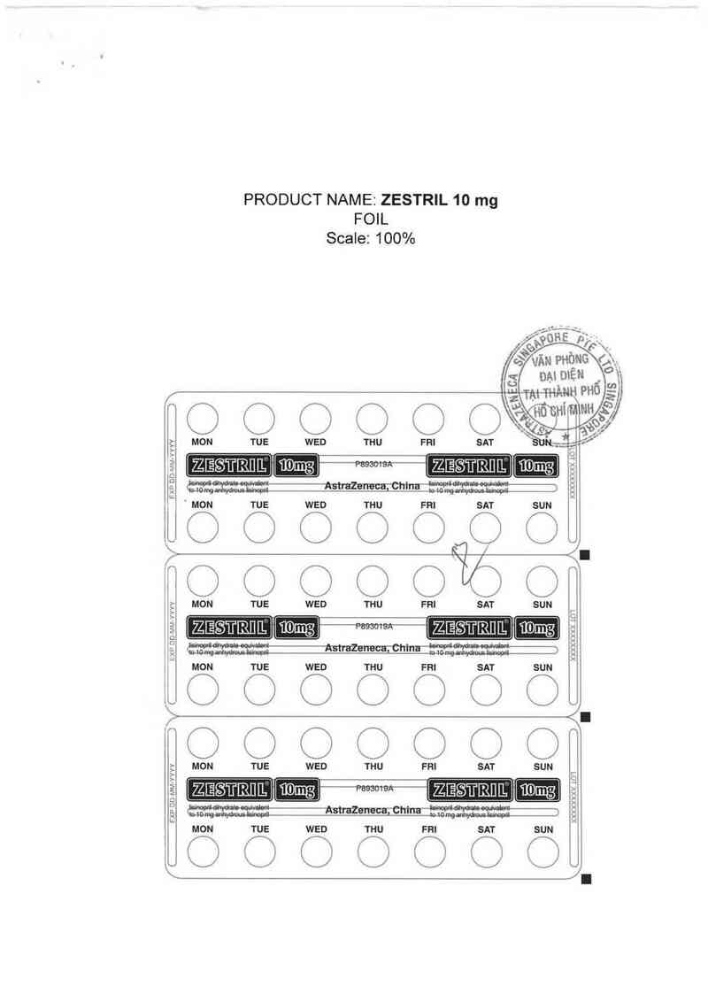 thông tin, cách dùng, giá thuốc Zestril 10 mg - ảnh 1