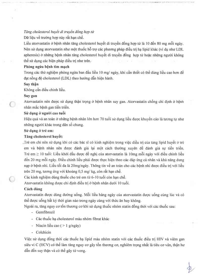 thông tin, cách dùng, giá thuốc Caditor 10 - ảnh 6