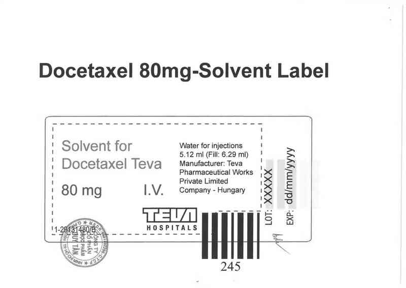 thông tin, cách dùng, giá thuốc Docetaxel Teva - ảnh 2