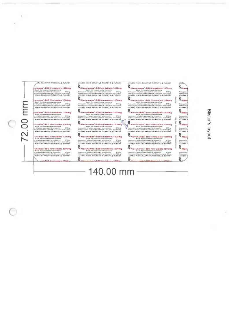 thông tin, cách dùng, giá thuốc Klavunamox-Bid 1000mg - ảnh 1