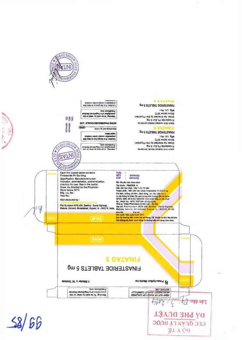 thông tin, cách dùng, giá thuốc Finatas 5 - ảnh 0
