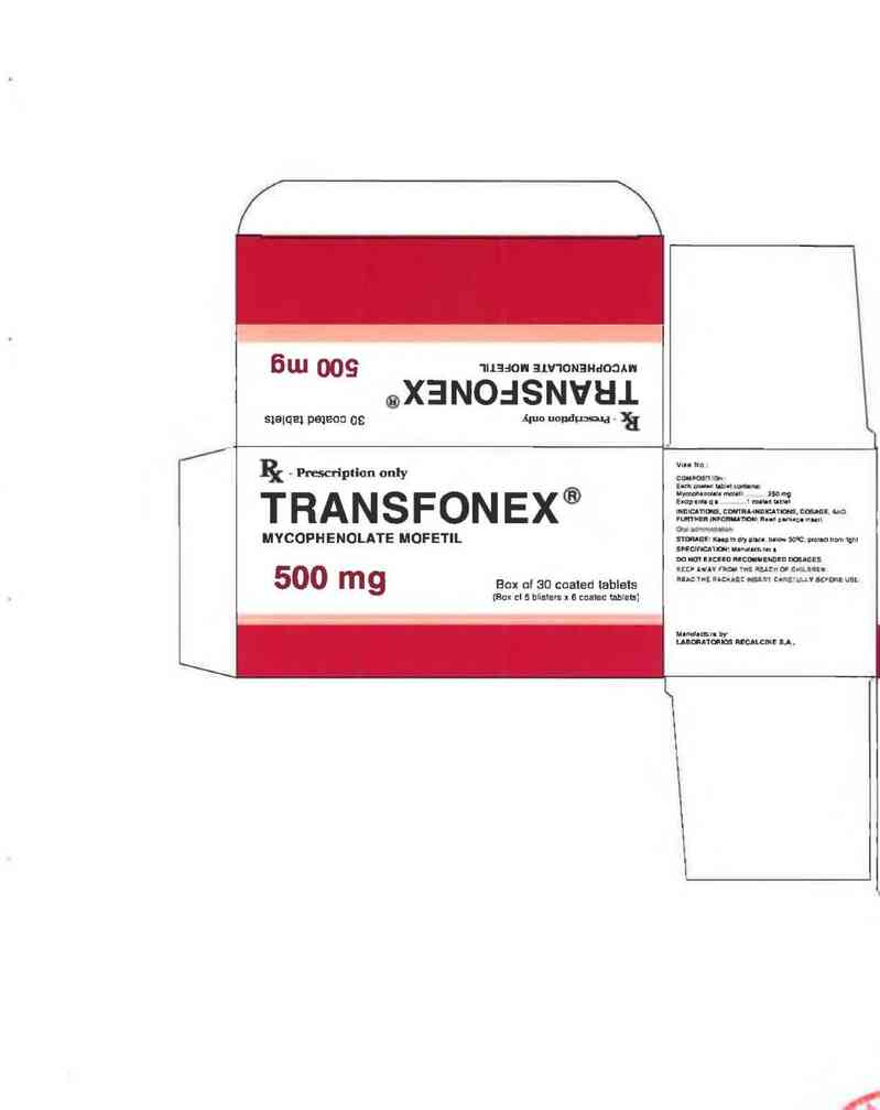 thông tin, cách dùng, giá thuốc Transfonex 500mg - ảnh 0