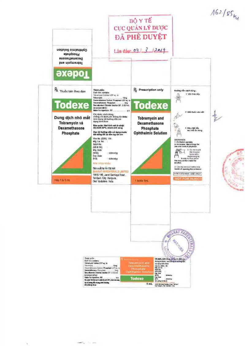 thông tin, cách dùng, giá thuốc Todexe - ảnh 0