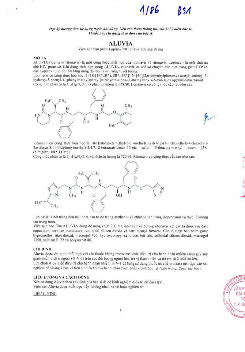 thông tin, cách dùng, giá thuốc Aluvia - ảnh 3