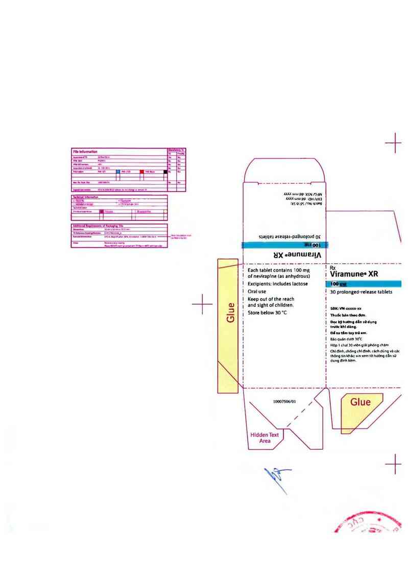 thông tin, cách dùng, giá thuốc Viramune XR - ảnh 0